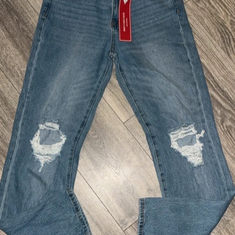 Guess Women's Blue Straight Leg Jeans